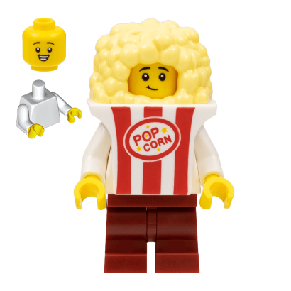 Фігурка Lego Series 23 Popcorn Costume Collectible Minifigures col404 Б/У - Retromagaz