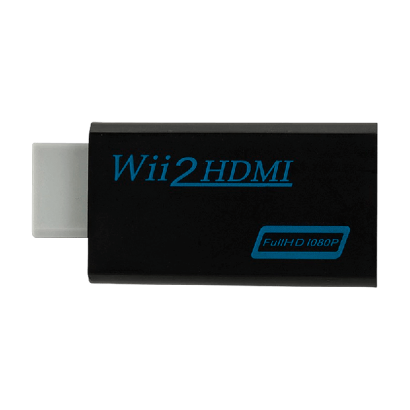 Адаптер RMC Wii Converter HDMI 1.4 + Jack 3.5 - AV Multi Out Black Новий - Retromagaz