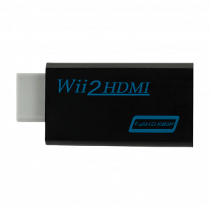 Адаптер RMC Wii Converter HDMI 1.4 + Jack 3.5 - AV Multi Out Black Новий - Retromagaz