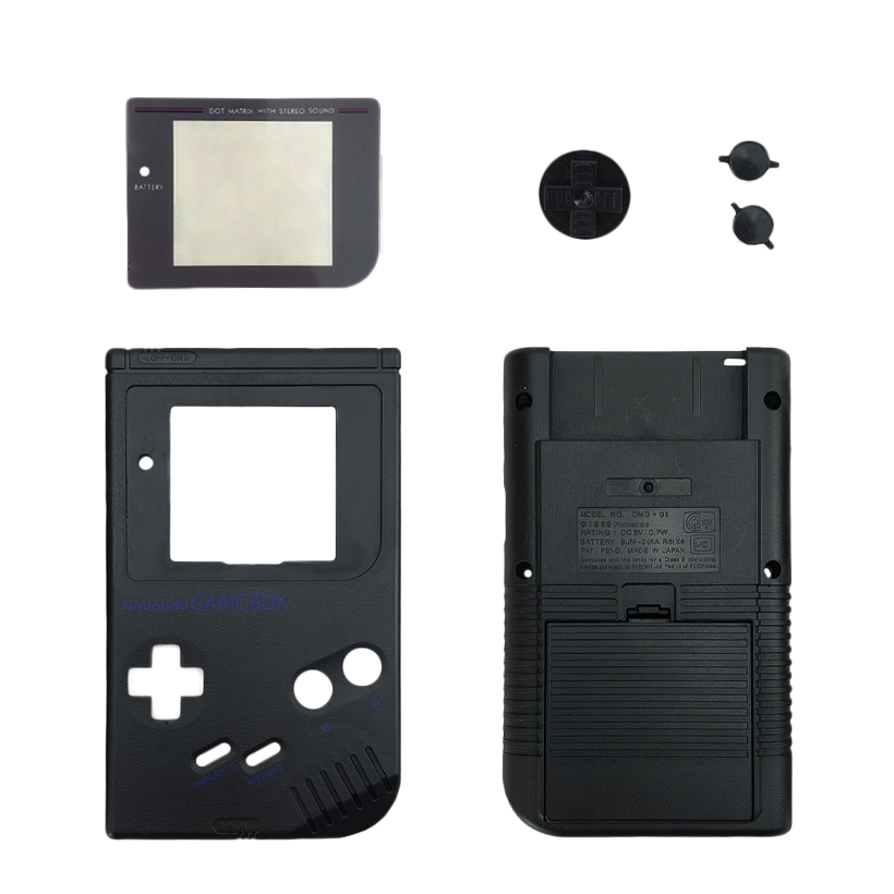 Корпус RMC Game Boy Black Новый - Retromagaz
