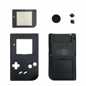 Корпус RMC Game Boy Black Новый - Retromagaz