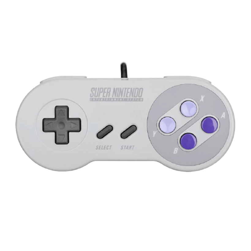 Геймпад Проводной USA Nintendo SNES Б/У Хорошее - Retromagaz