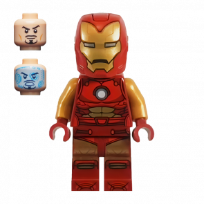 Фігурка Lego Marvel Iron Man Dark Red Gold Armor Super Heroes sh1008 Б/У - Retromagaz