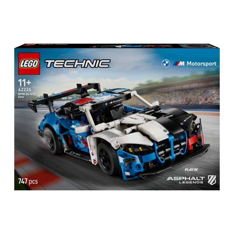 Конструктор Lego BMW M4 GT3 EVO Race Car Technic 42226 Новый - Retromagaz
