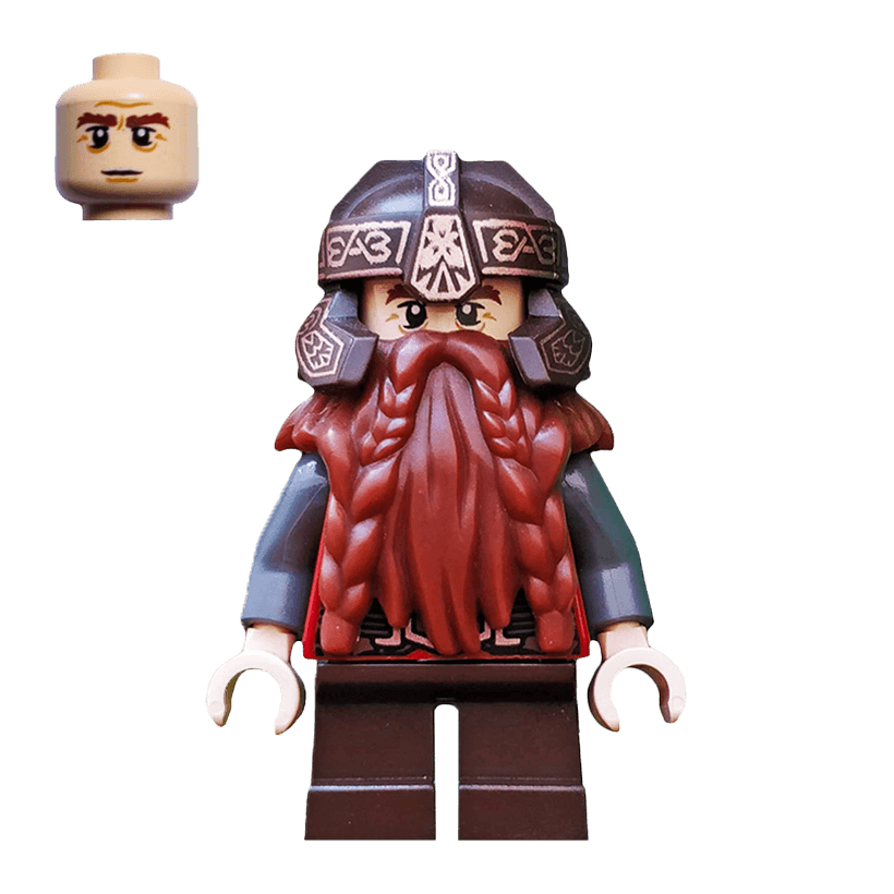 Фігурка Lego Lord of the Rings Gimli Films lor013 Б/У - Retromagaz