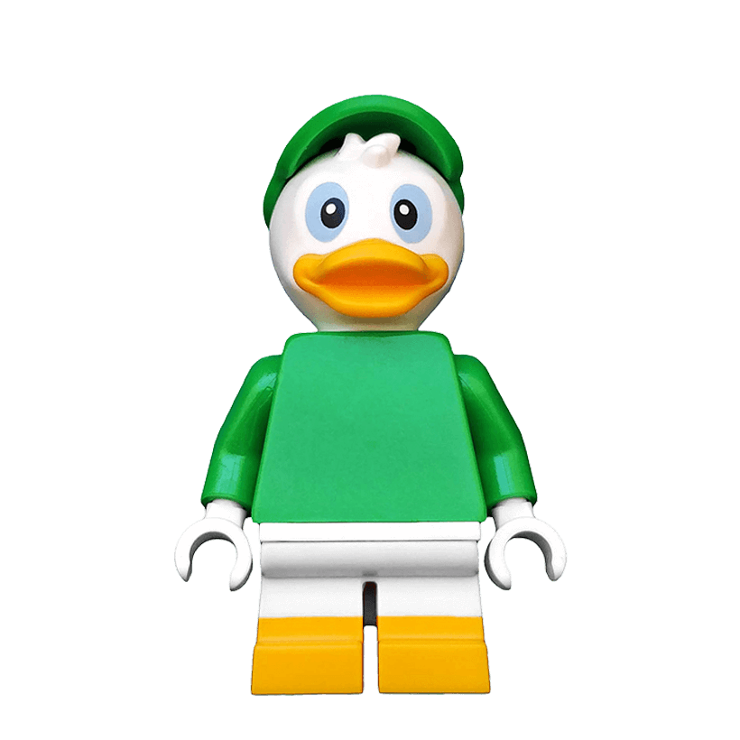 Фигурка Lego Disney Louie Duck Cartoons coldis2-5 dis028 Б/У - Retromagaz