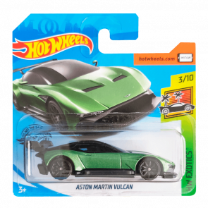 Машинка Базовая Hot Wheels Aston Martin Vulcan Exotics FYB45 Green Новый - Retromagaz