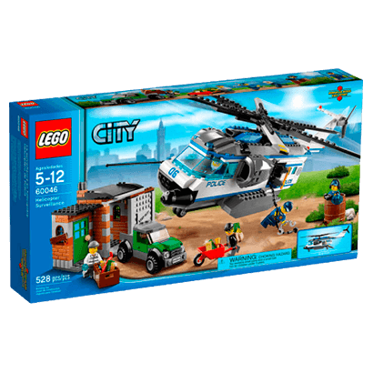 LEGO Конструктор City Патрульний Вертоліт 60046 - Retromagaz