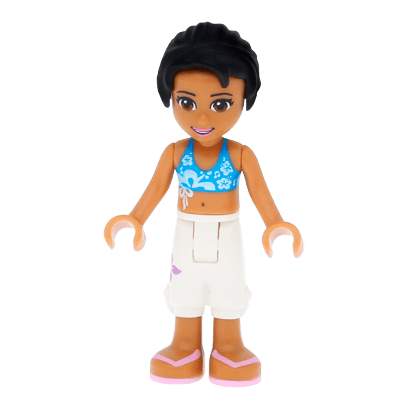 Фігурка Lego Girl Joanna White Cropped Trousers Friends frnd072 Б/У - Retromagaz