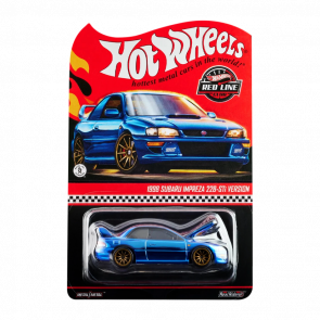 Машинка Premium Hot Wheels 1998 Subaru Impreza 22B STi-Version Red Line Club RLC 1:64 JCP09 Blue Машинка Premium Hot Wheels 1998 Subaru Impreza 22B STi-Version Red Line Club RLC 1:64 JCP09 Blue - Retromagaz