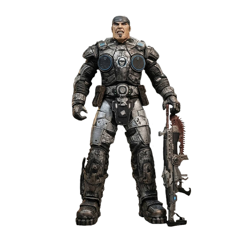 Фигурка Neca Xbox 360 Gears of War Marcus Fenix 7 2008 Б/У - Retromagaz