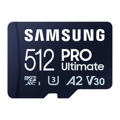 Карта Пам'яті Samsung Pro Ultimate UHS-I U3 V30 A2 + Reader 512GB - Retromagaz