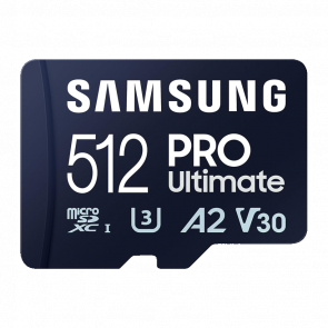 Карта Пам'яті Samsung Pro Ultimate UHS-I U3 V30 A2 + Reader 512GB - Retromagaz