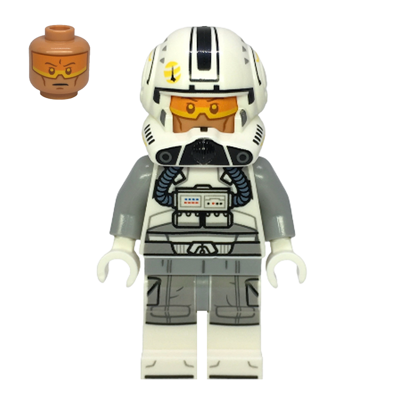 Фигурка Lego Республика Clone Trooper Pilot Odd Ball Phase 2 Star Wars sw1399 75402 Новый - Retromagaz