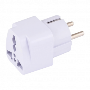 Адаптер RMC На Євророзетку EU Plug - US Plug White - Retromagaz