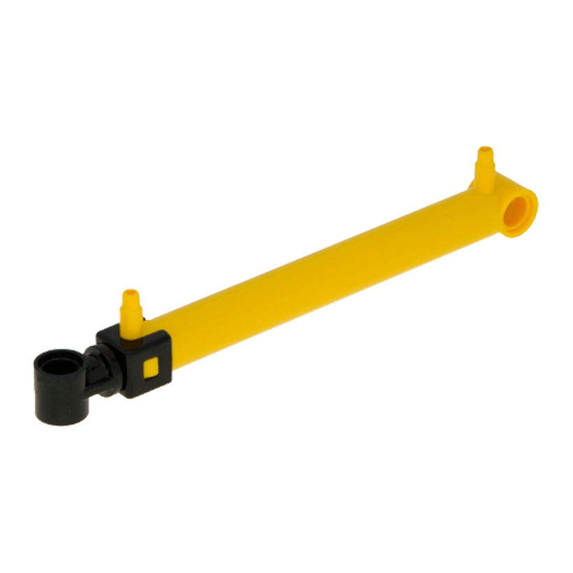 Technic Lego Пневматика Pneumatic Cylinder V2 1 x 11 21828c01 19476 26647 6099775 Yellow Б/У - Retromagaz
