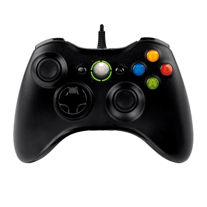 Геймпад Проводной RMC Xbox 360 Black 2m Б/У Хороший - Retromagaz