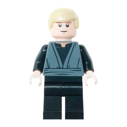 Фигурка Lego Luke Skywalker Dark Bluish Grey Robe Star Wars Джедай sw0395 Б/У - Retromagaz