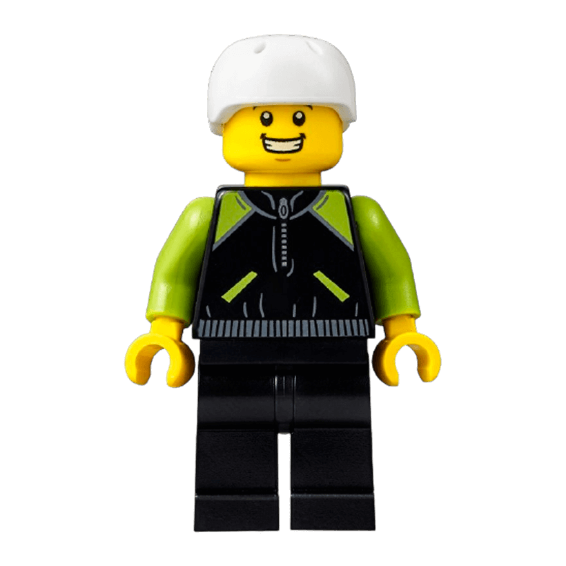 Фігурка Lego People 973pb2347 Cyclist City cty0658 Б/У - Retromagaz