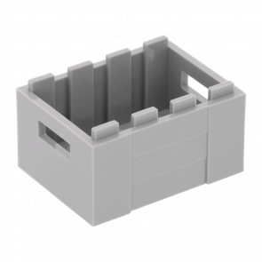 Емкость Lego 3 x 4 x 1 Crate 2/3 30150 6108560 Light Bluish Grey 2шт Б/У Хороший