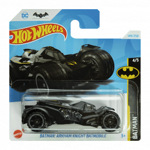 Машинка Базова Hot Wheels Batman: Arkham Knight Batmobile Batman 1:64 HTB22 Black