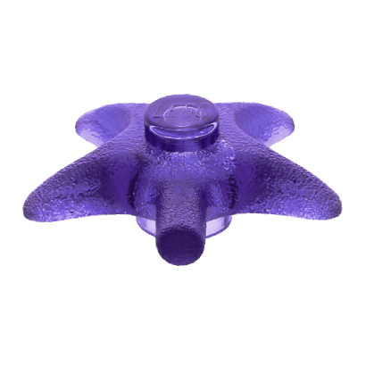 Фигурка Lego Starfish Sea Star Animals Вода x112 33122 1 4239123 6056460 Trans-Purple Б/У - Retromagaz