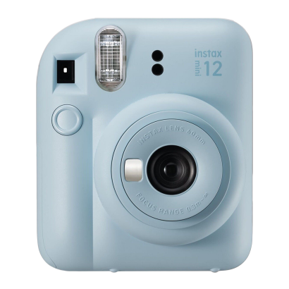 Фотокамера Fujifilm INSTAX Mini 12 (16806092) Pastel Blue Новий - Retromagaz