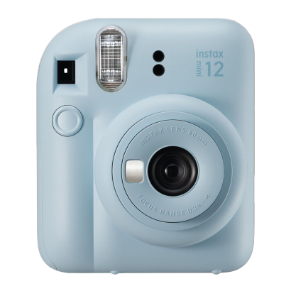 Фотокамера Fujifilm INSTAX Mini 12 (16806092) Pastel Blue Новый - Retromagaz