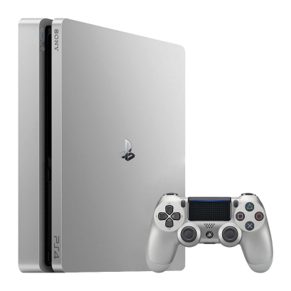 Консоль Sony PlayStation 4 Slim 1TB Silver Б/У Нормальний - Retromagaz