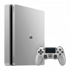 Консоль Sony PlayStation 4 Slim 1TB Silver Б/У Нормальный - Retromagaz