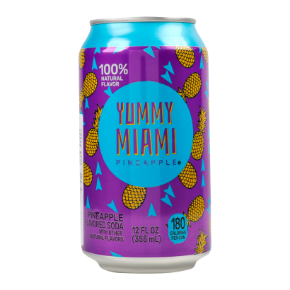 Напій Yummy Miami Pineapple 355ml - Retromagaz