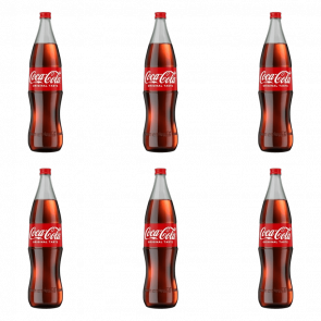 Набор Напиток Coca-Cola Original Taste Стекло 1L 6шт