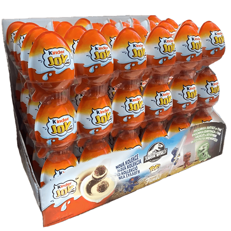 Набір Шоколадне Яйце 36шт Kinder Joy Funko Jurassic World 20g - Retromagaz