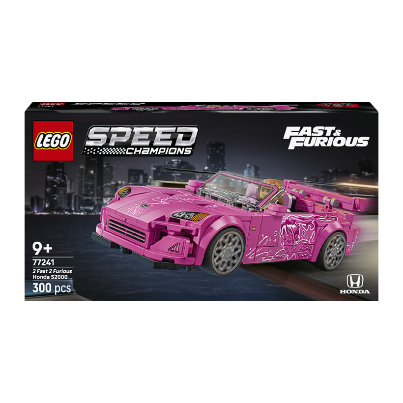 Конструктор Lego Двойной Форсаж Honda S2000 Speed Champions 77241 Новый - Retromagaz