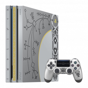 Консоль Sony PlayStation 4 Pro God of War CUH-70-71xx Limited Edition 1TB Grey Б/У - Retromagaz