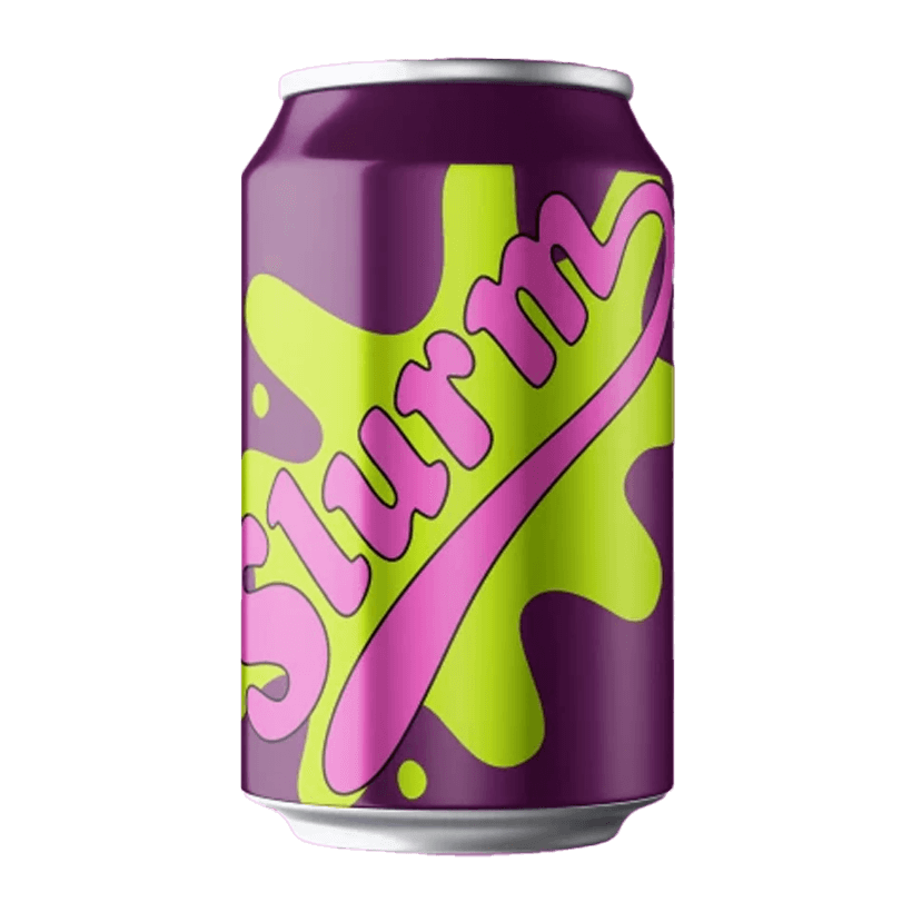 Напій Slurm Futurama Custom зі Смаком Маракуї та Яблука 330ml - Retromagaz