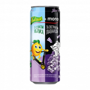 Напій Живчик х Monobank 2.0. Яблуко Лаванда 330ml