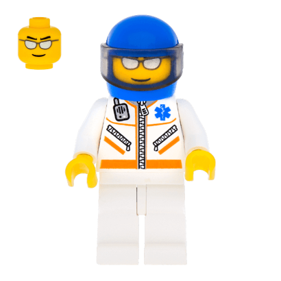 Фигурка Lego City Hospital Doctor EMT Star of Life cty0081 Б/У Хороший - Retromagaz