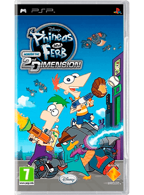 Гра Sony PlayStation Portable Phineas and Ferb: Across the 2nd Dimension Російська Озвучка Б/У