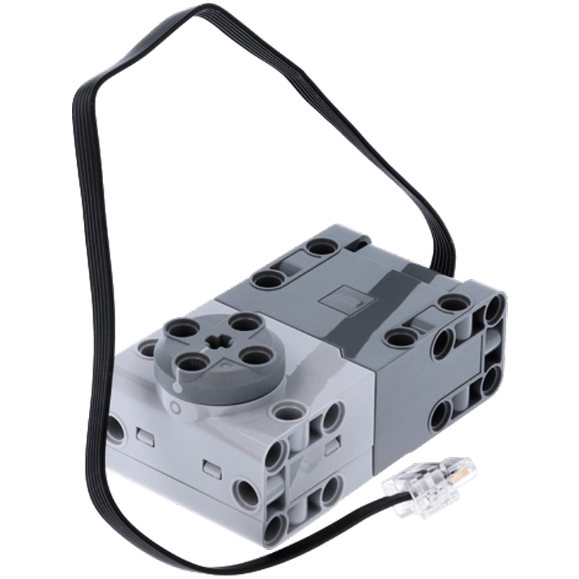 Электрика Lego Мотор Motor SPIKE Prime Powered Up Large Angular 54675c02 69730 99089 6317490 6384835 Dark Bluish Grey Б/У - Retromagaz