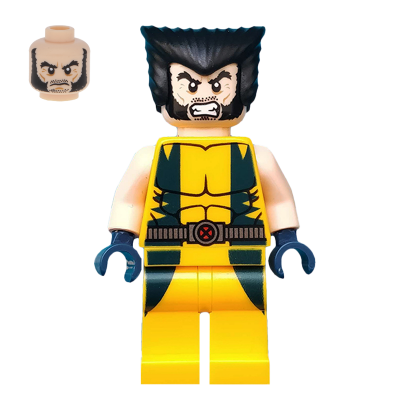 Фігурка Lego Marvel Wolverine Super Heroes sh017 Б/У - Retromagaz