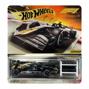 Машинка Premium Hot Wheels F1 The Movie - APXGP 1:64 JMT03 Black - Retromagaz
