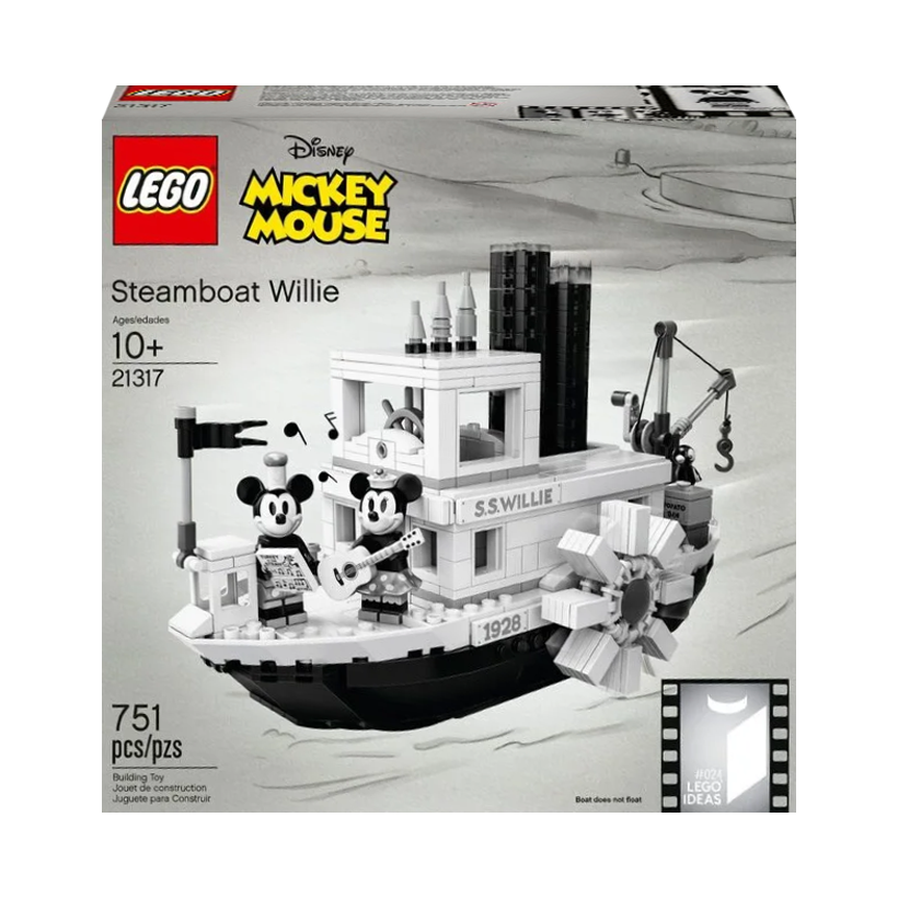 Конструктор Lego Steamboat Willie 21317 Новий - Retromagaz