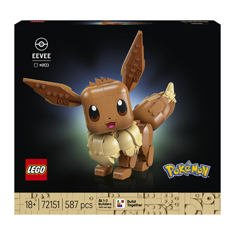 Конструктор Lego Eevee Иви Pokémon 72151 Новый - Retromagaz