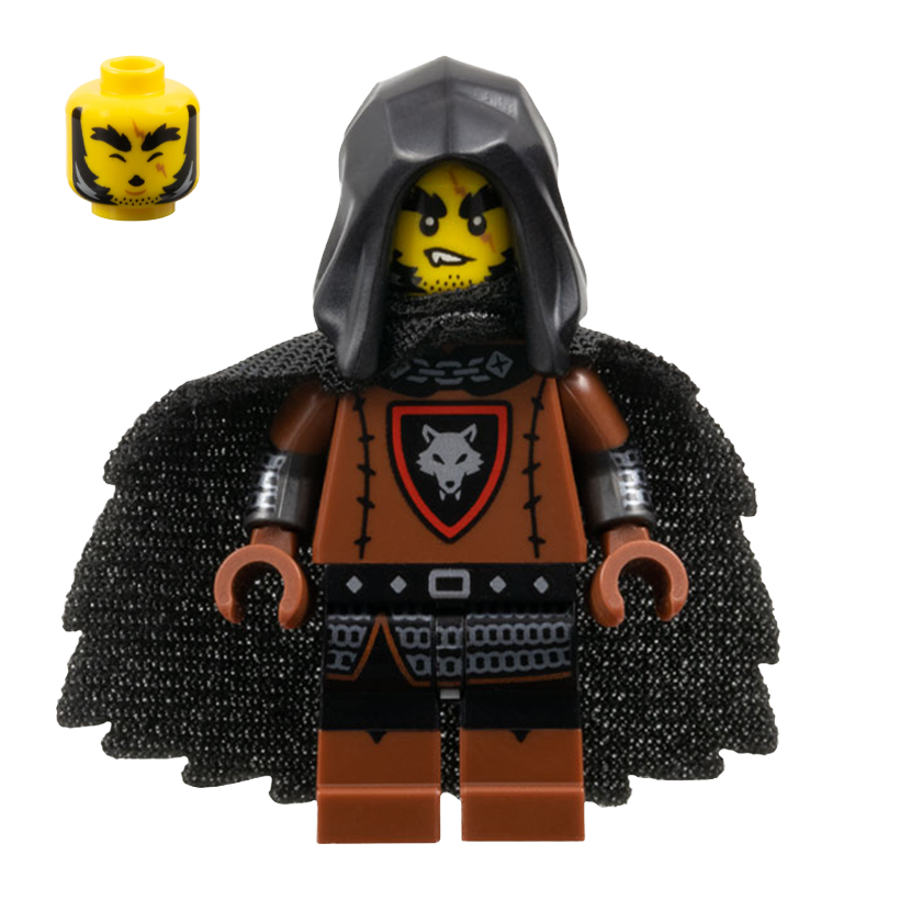 Фігурка Lego Series 27 Wolfpack Beastmaster Collectible Minifigures col27-2 col450 Б/У - Retromagaz