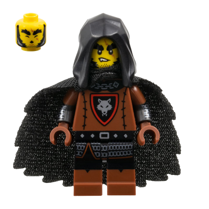 Фігурка Lego Series 27 Wolfpack Beastmaster Collectible Minifigures col450 Б/У - Retromagaz