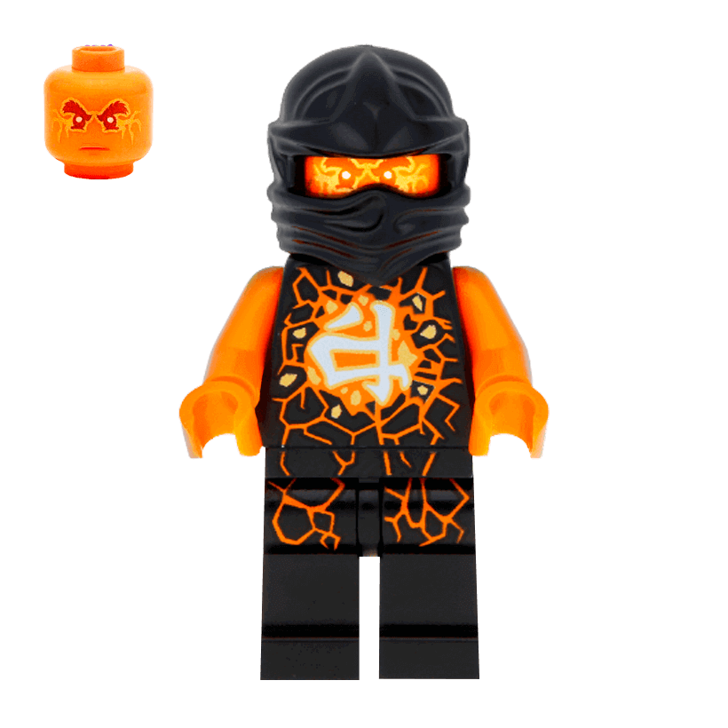 Фигурка Lego Ninja Cole Airjitzu Possession Ninjago njo0157 70741 Б/У - Retromagaz