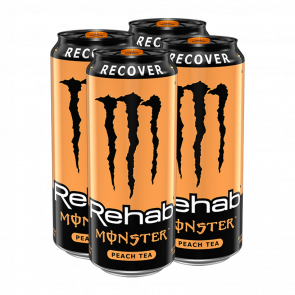 Набір Напій Енергетичний 4шт Monster Energy Rehab Чай + Персик 500ml Набір Напій Енергетичний 4шт Monster Energy Rehab Чай + Персик 500ml - Retromagaz