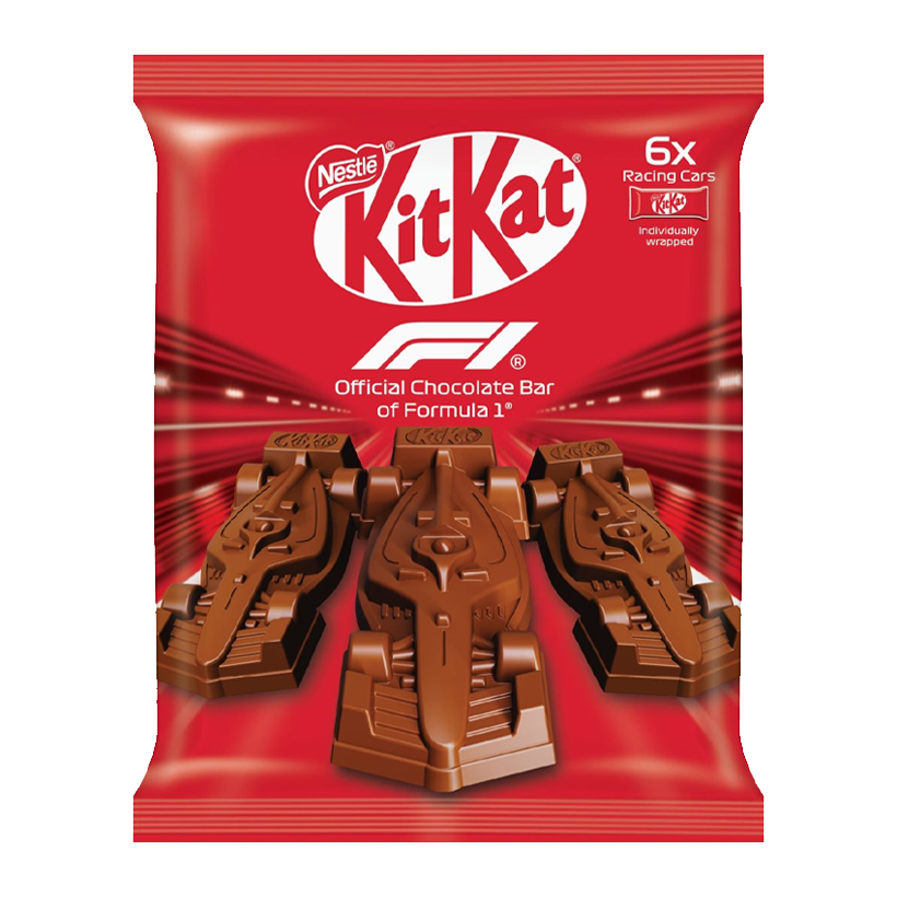 Батончик Kit Kat Formula 1 у Формі Машинки F1 66g - Retromagaz