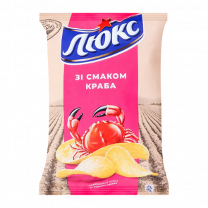 Чіпси Люкс зі Смаком Краба 133g